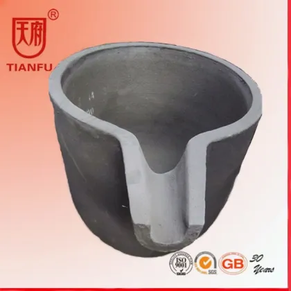smelting crucible graphite crucible for copper brass