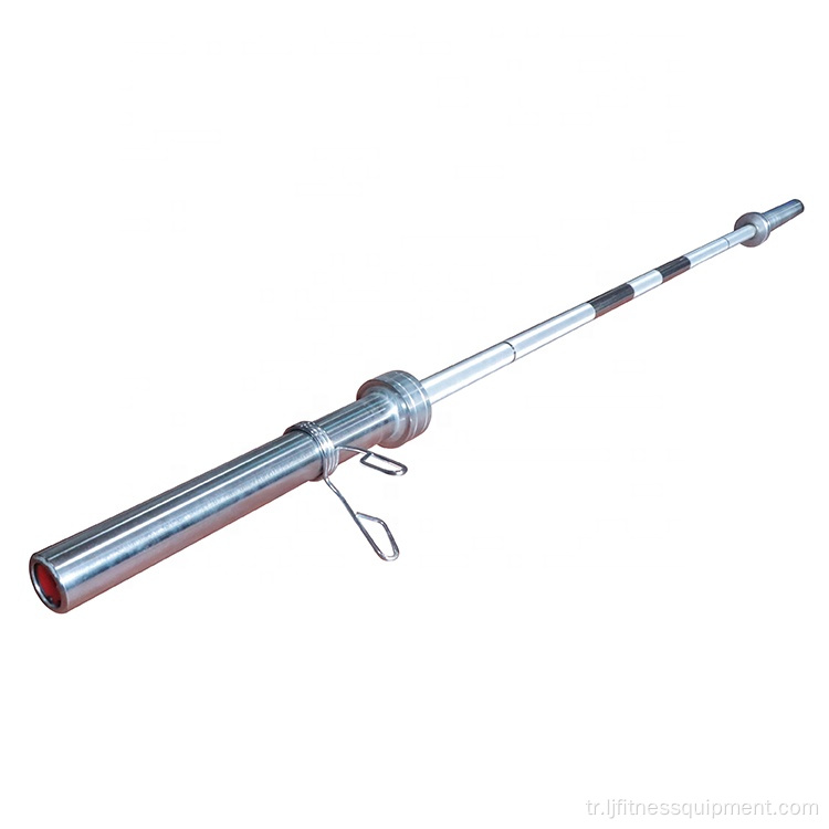 Spor salonu için 1.2m/1.5m/1.8m/2,2m Halter Fitness Bar