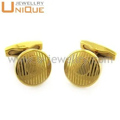 Wholesale stainless steel brand cufflinks