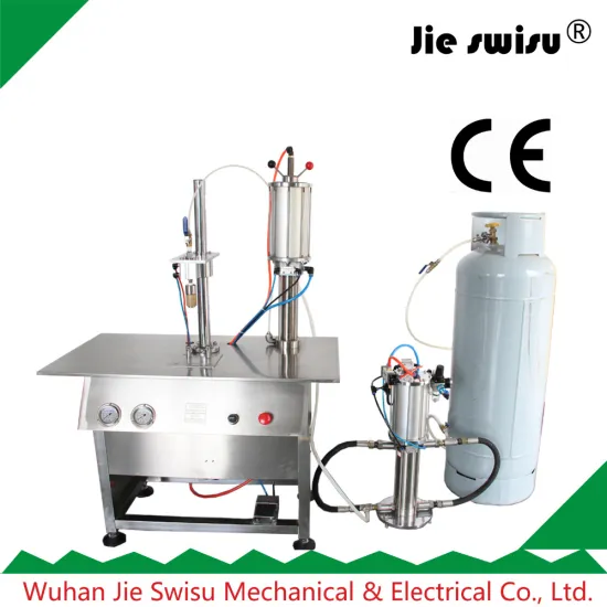 spray painting aerosol for filling and sealing machine