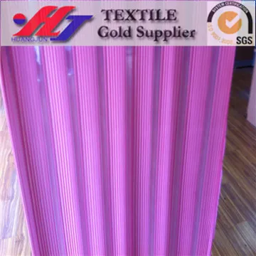 100% polyester wrinkle chiffon accordion 1cm*1cm pleated skirt fabric