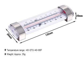 Cold Room Instant Read Cooler Refrigerator Thermometer