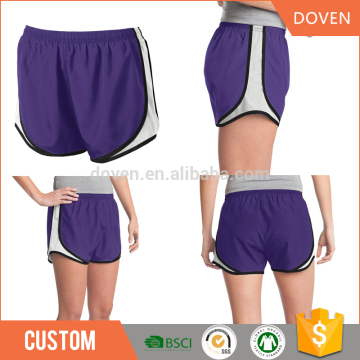 Popular Mens plain polyester shorts for sports