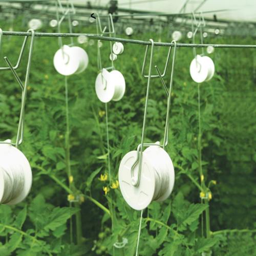 Tomatenrollenhaken mit Schnur für Wachstumshilfen