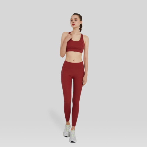 otoño deportes gimnasio fitness y ropa de yoga