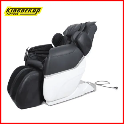 S shape massage chair black