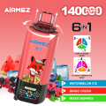 Airmez 140K Puffs Ống ngậm xoay vape dùng một lần
