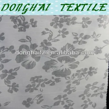 Burnout fabric for dress garment