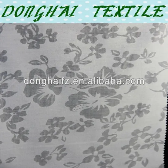 Burnout fabric for dress garment