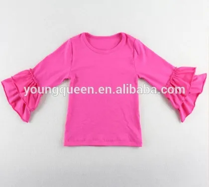 CL28 girl cotton long-sleeved T-shirt child lovely T-shirt