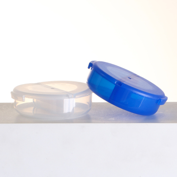 5G*2 Blue Compact Powder Wholesale with Custom Cosmetic Case