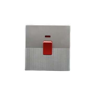 250V 45A Wall Switch 1 Gang Push Button Switch for Air Conditioner
