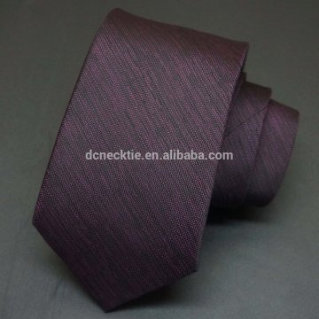 Wholesale solid silk ties cerat your own brand in purple