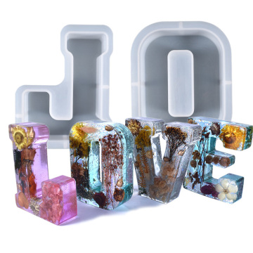 INTODIY A-Z Letter Resin Silicone Mould for Birthday & Christmas Decor