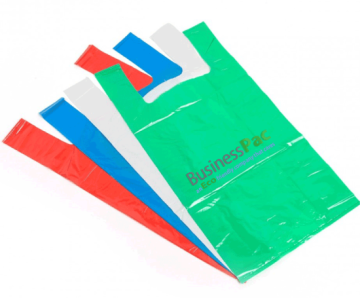 Cheap plastic t-shirt bag wholesale plastic shopping bag