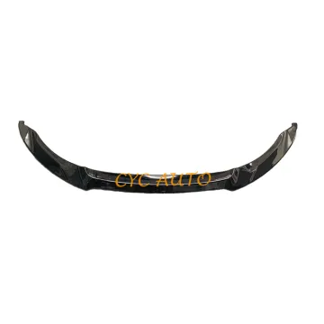 ABS Gloss Black Car Front Splitter Front Bumper Lip for BMW 3 Series F80 M3 2015-2018
