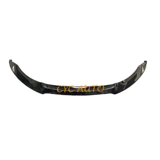 ABS Gloss Black Car Front Splitter Front Bumper Lip for BMW 3 Series F80 M3 2015-2018