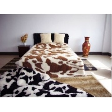 Jacquard Camel wollen matras