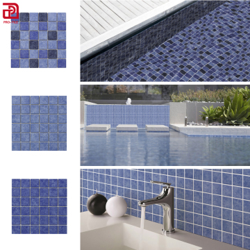 Antique Kiln Mosaic Pool Tiles