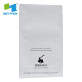 compostable zipper coffee plastic packaging bag with valve