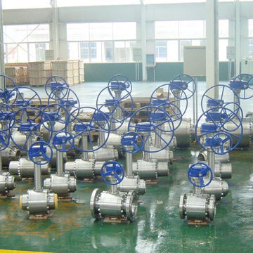 Flanged ball valves