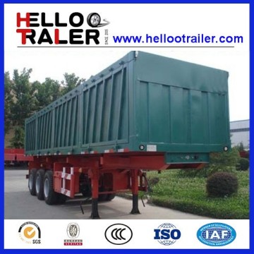 3 axle 60 ton side dump semi trailer