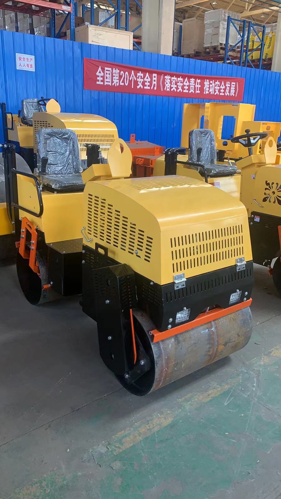 Peralatan pemadatan tanah roller 3ton