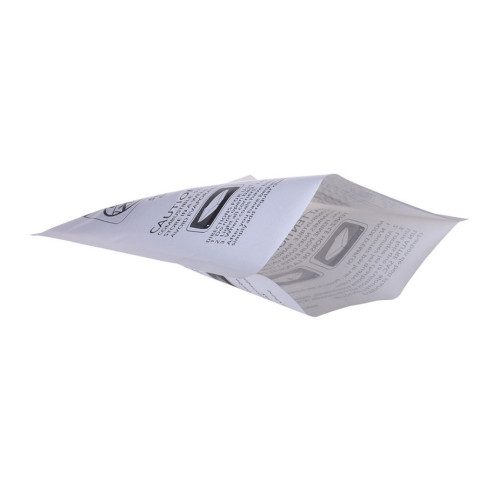 Laminated Aluminum Foil Side Seal Compostable charcoal Bags