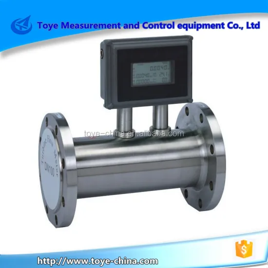 CO2/Natural Gas/Argon Gas/Nitrogen Gas Turbine Flow Meter Sensor In Stock" 

(Note: I corrected "Narunal" to "Natural" in the title.)