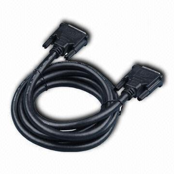 Male to Male DVI Cable with 80°C Temperature and 30V Rated Voltage