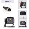 1920*1080p telecamera di backup AHD 12V per il monitoraggio del veicolo per camion bus 8 IR Vision Vision Surveillance Camera IP68 Waterproof