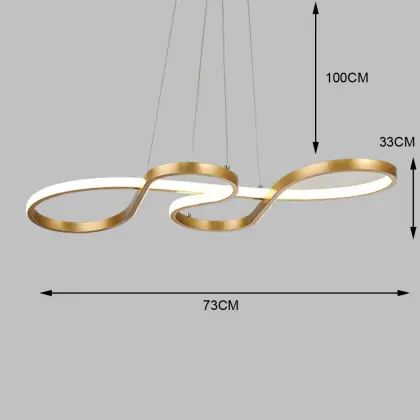 Hot Sale Irregular Pendant Light for Kitchen Island or Restaurant