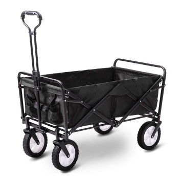 Customized Durable Garden Folding Wagon - C10-CT1015 4 Wheeled Trolley Cart