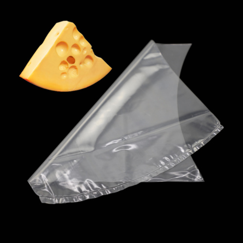 Clear Cured PE Cheese Shrink Bag
