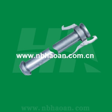 Galvanized Steel Long Pipe Perrot Fitting