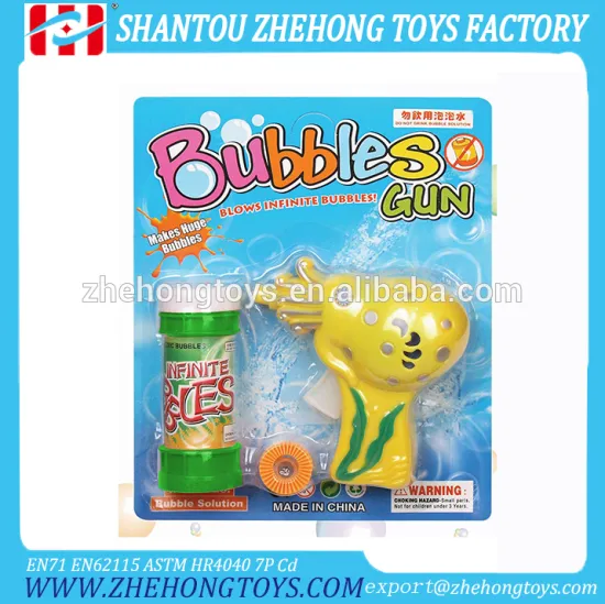 New Design Bubble Gun Bubble Toy
