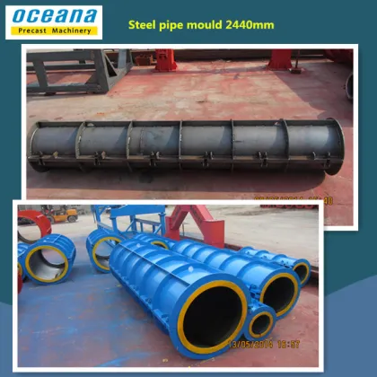 Horizontal Concrete Pipe Making Machine for Reinforced Cement Pipes