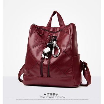 Nữ chính hãng da Purse Ladies Casual ba lô