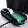 Ghost Chrom Gift Green Car Vinyl Wrap