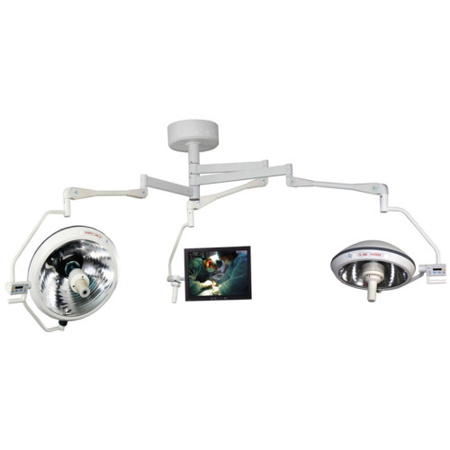 2 bulbs ceiling OT lamp with camera