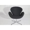 Cadeira Designer Swan Cashmere por Arne Jacobsen