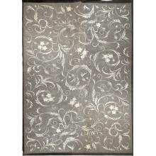 Современный ковер с смесью шерсти и шелкового шелка