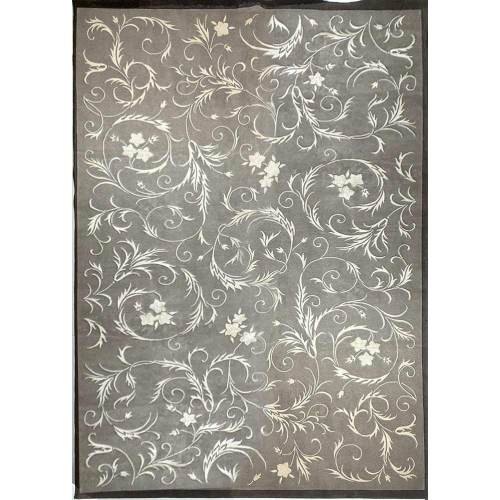 Современный ковер с смесью шерсти и шелкового шелка