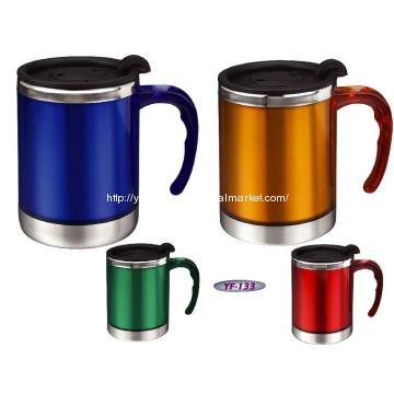 Graceful Double Walled Travel Mug