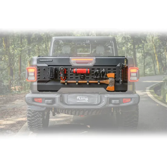 Aluminum Multifunctional Tailgate Expansion Panel for Jeep Gladiator 2020+