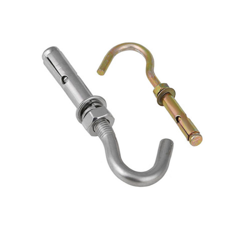 Zinc Plated J Hook Expansion Anchor Bolt Title: Zinc Plated J Hook Expansion Anchor Bolts: Secure and Corrosion-Resistant Fastening Solutions