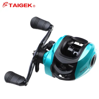 Magnetic Spool TAIGEK Baitcasting Reel for Bass Fishing