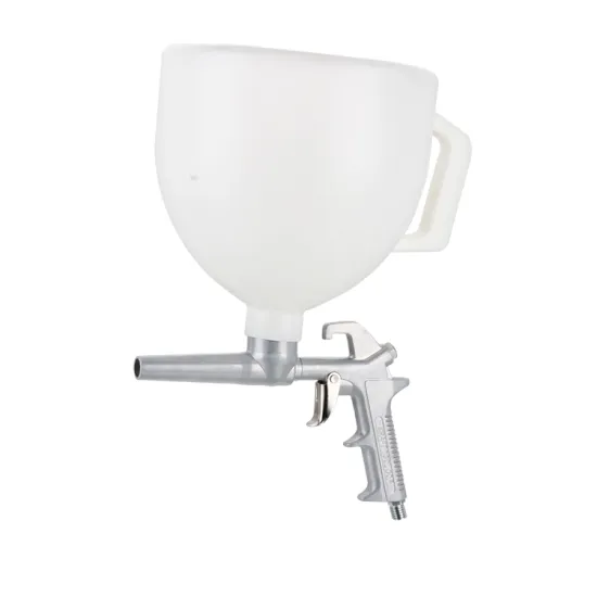 4.0-8.0mm Cement Sprayer with Air Hopper and 4 Jet Paint Wall Spray Gun: Tools for Professional Finishing