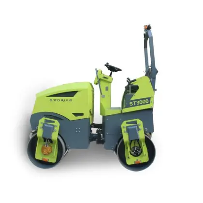 KOMATSU Good quality double drum road roller 3000KG