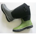 Bequeme Mode 100% wasserdichtes tierische Gummi -Regenstiefel